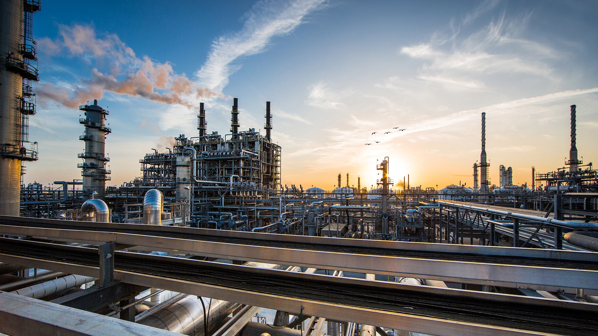 Wide landscape view of OxyChem Ingleside plant